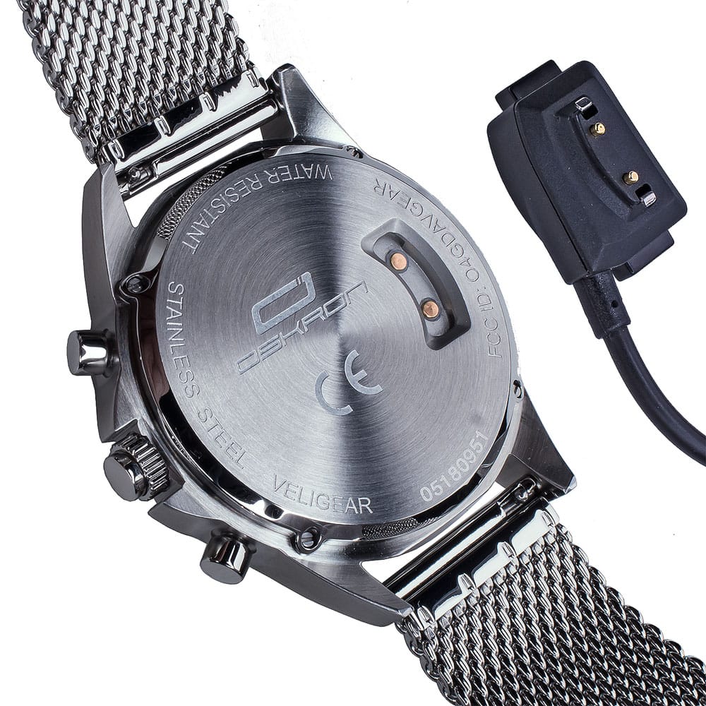 OSKRON Classic Silber – Feingliedrige Smarte Schmuckuhr