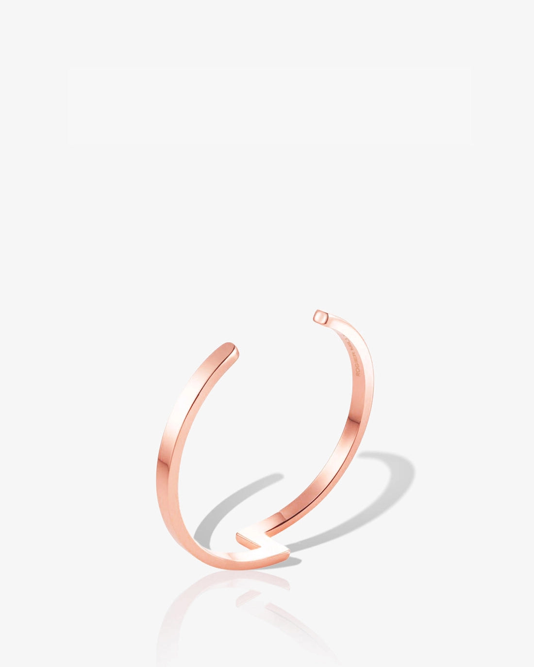 Leuchtendes Roségold – Blitz-Armband