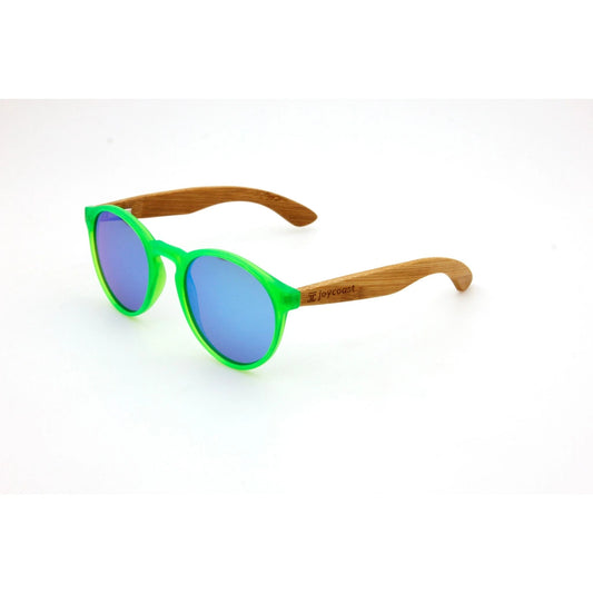 Stylische Kinder-Sonnenbrille mit Holzdetails – cool wie die Großen!