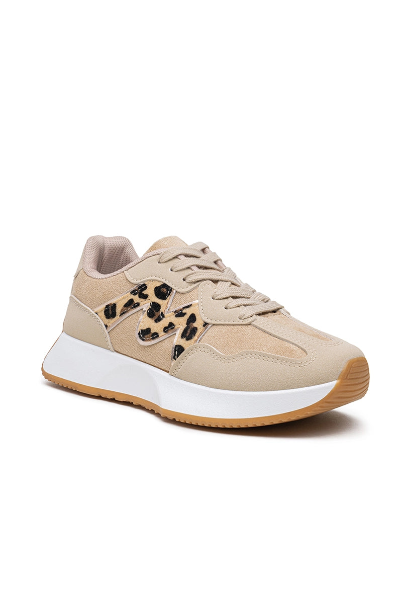 Damen-Sneaker mit dicker Sohle in mehreren Farben