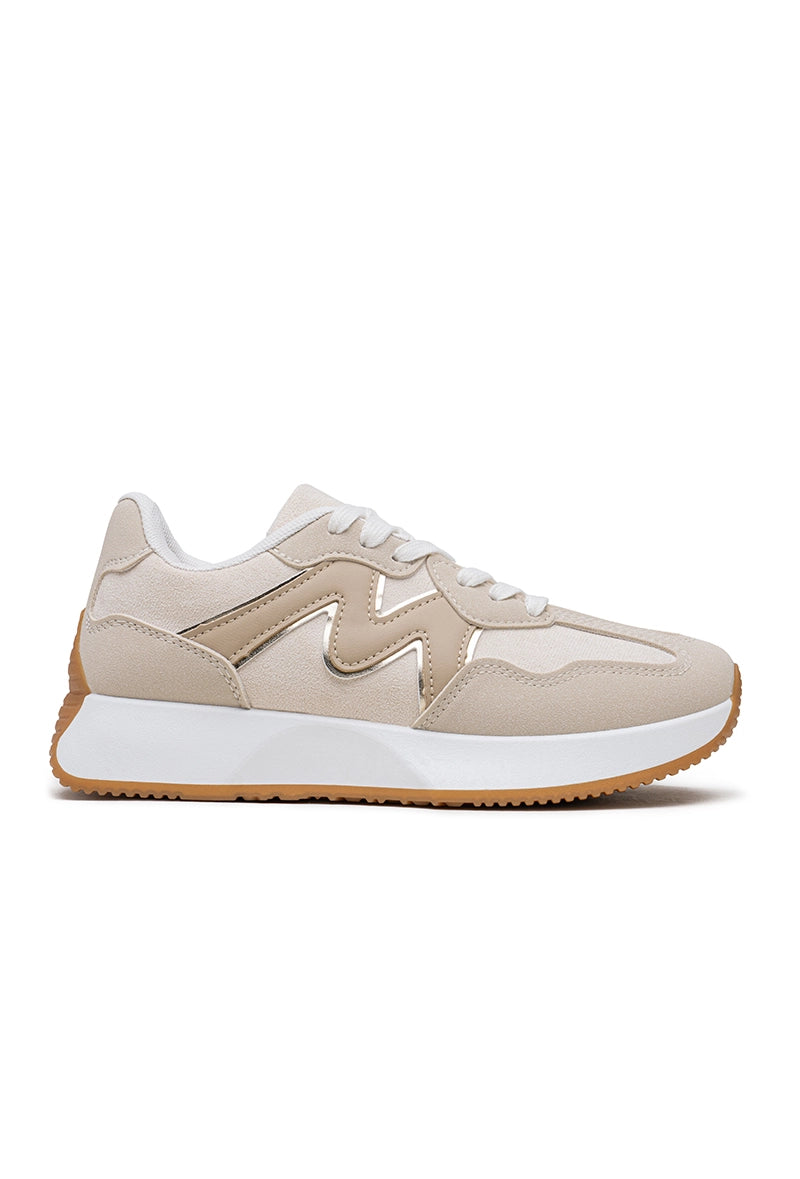 Damen-Sneaker mit dicker Sohle in mehreren Farben