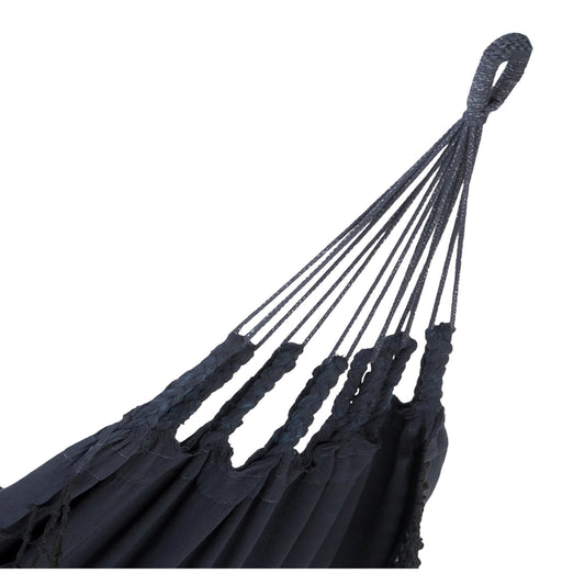 Hängematte Antique Grey Double – Handgefertigte Doppelhängematte aus 100% Baumwolle