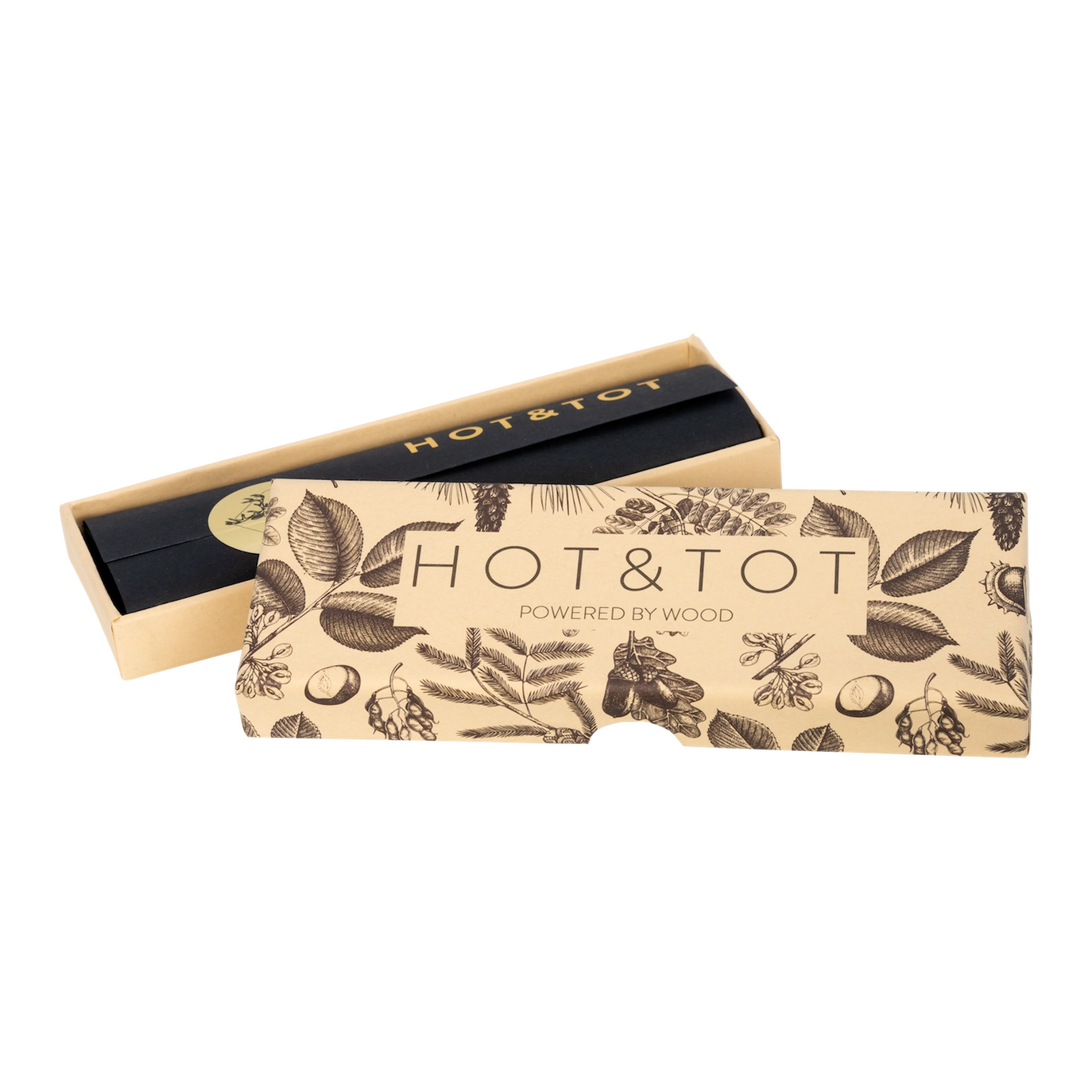 TIGANO Armbanduhr | Unisex Holzuhr | Tigerauge Stone | Nachhaltig | Gold