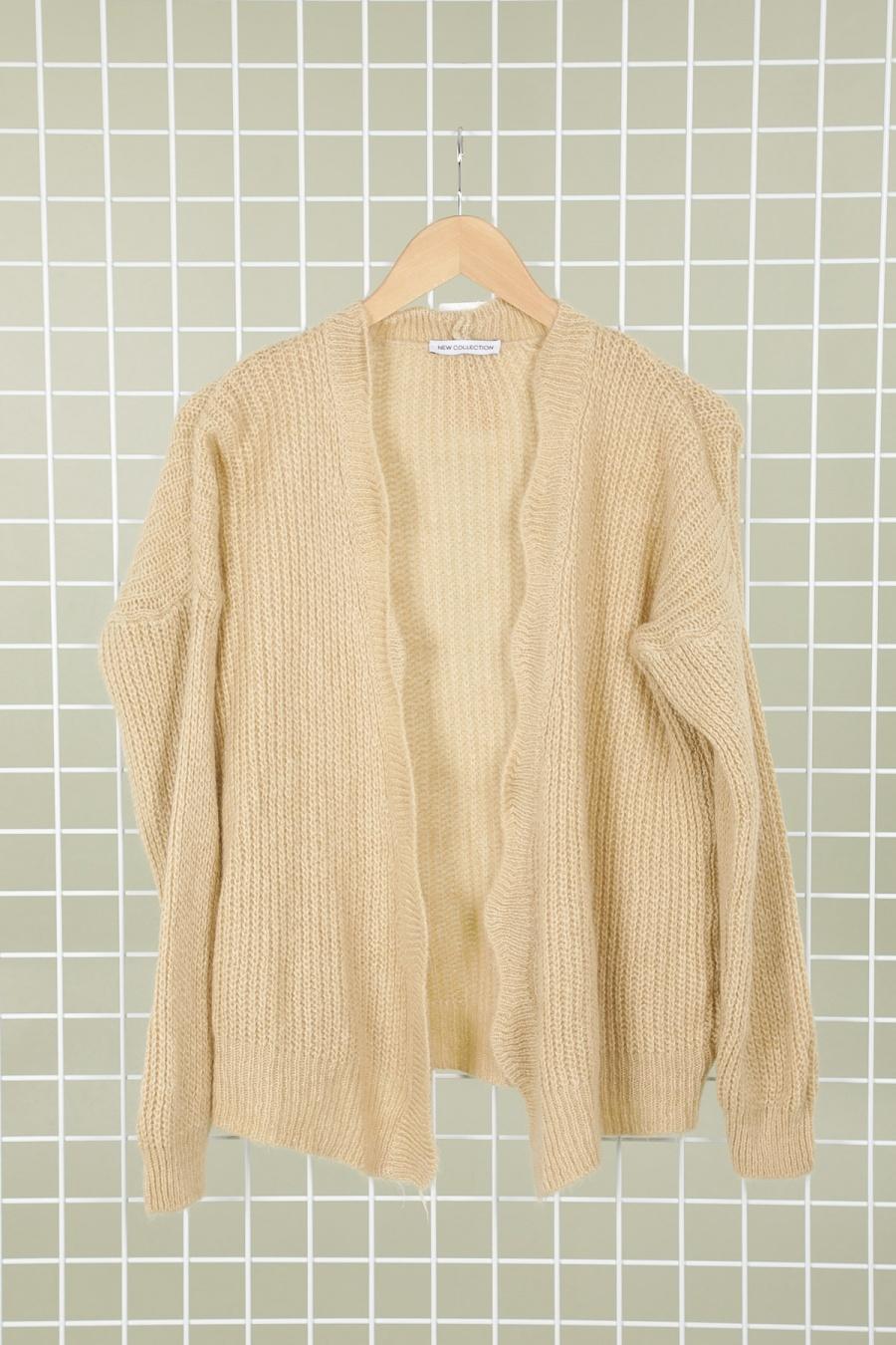 Weste mit Wellenschliff – One Size | Made in Italy