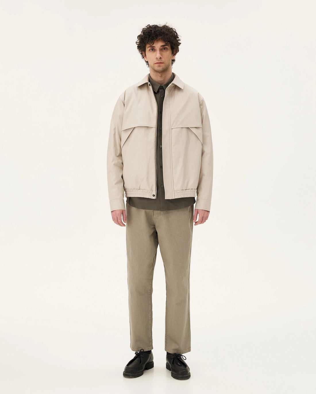 Nevada Daunenjacke – Beige | Wasserabweisend & gesteppt