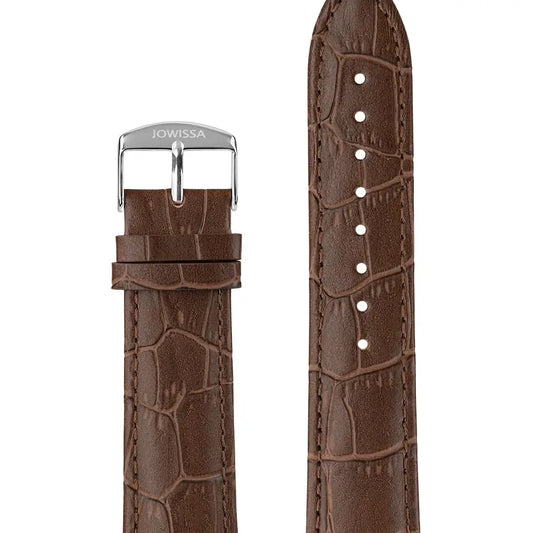 Uhrenarmband aus mattem Alligatorleder