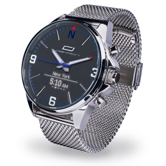 OSKRON Classic Silber – Feingliedrige Smarte Schmuckuhr