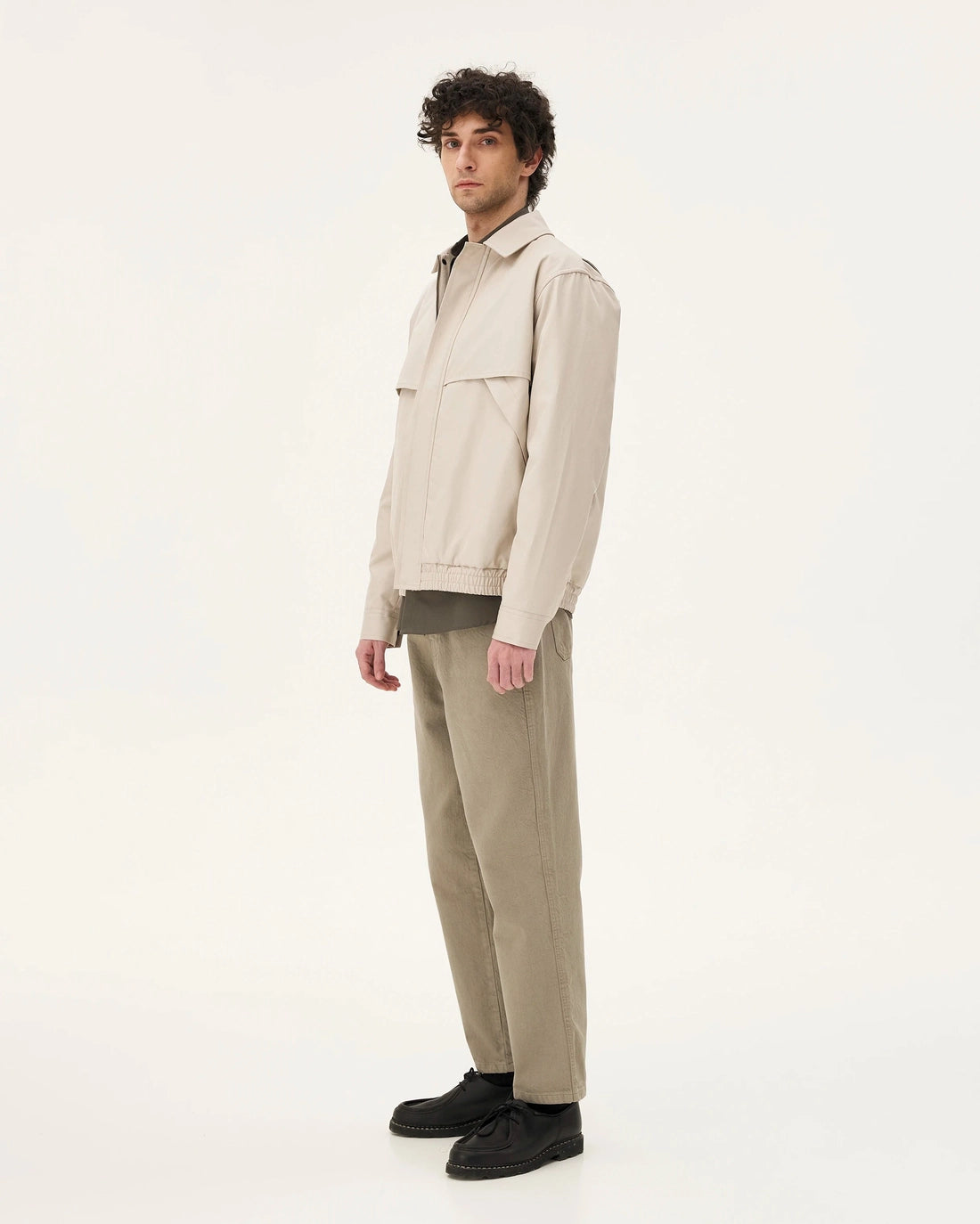 Nevada Daunenjacke – Beige | Wasserabweisend & gesteppt