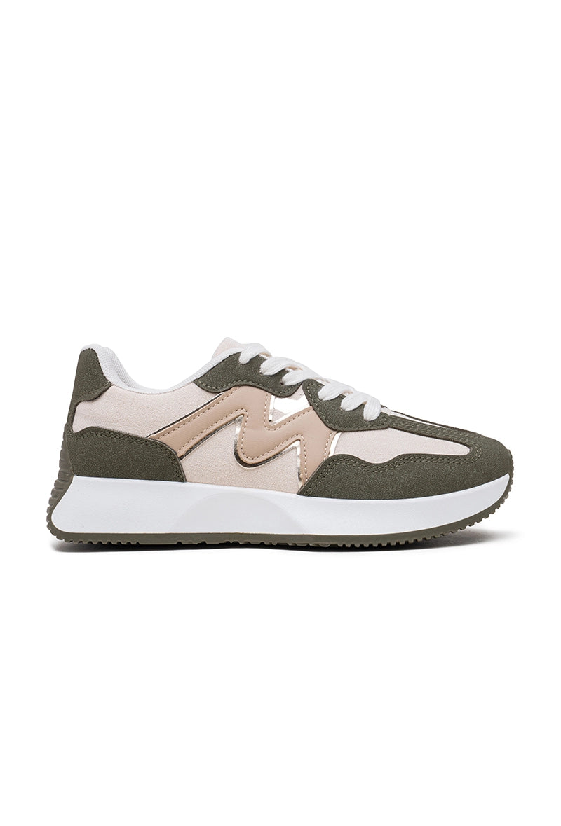 Damen-Sneaker mit dicker Sohle in mehreren Farben
