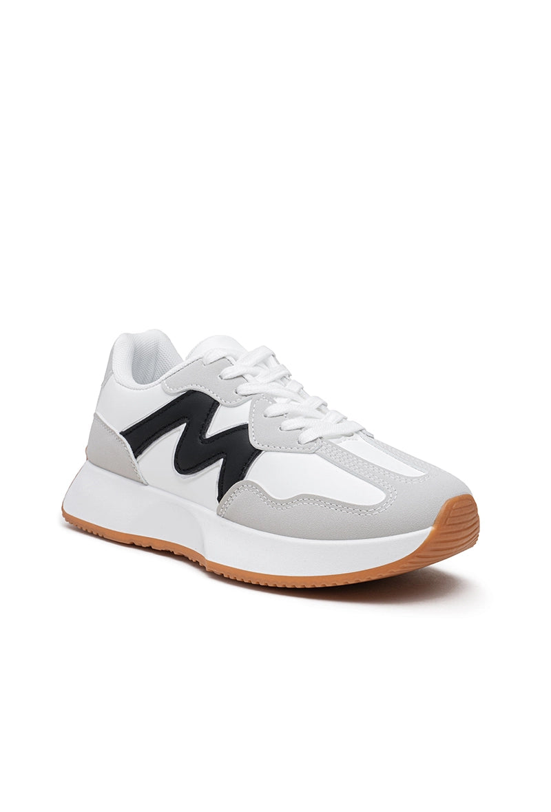 Damen-Sneaker mit dicker Sohle in mehreren Farben