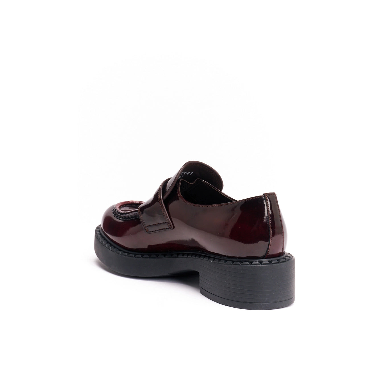 Penny Loafer | Bordeaux | Kalbsleder | Made in Italy | Oversize-Gummisohle