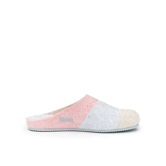 Pantoffel „ANGEL“ – Bequemer Filzhausschuh in Rosa