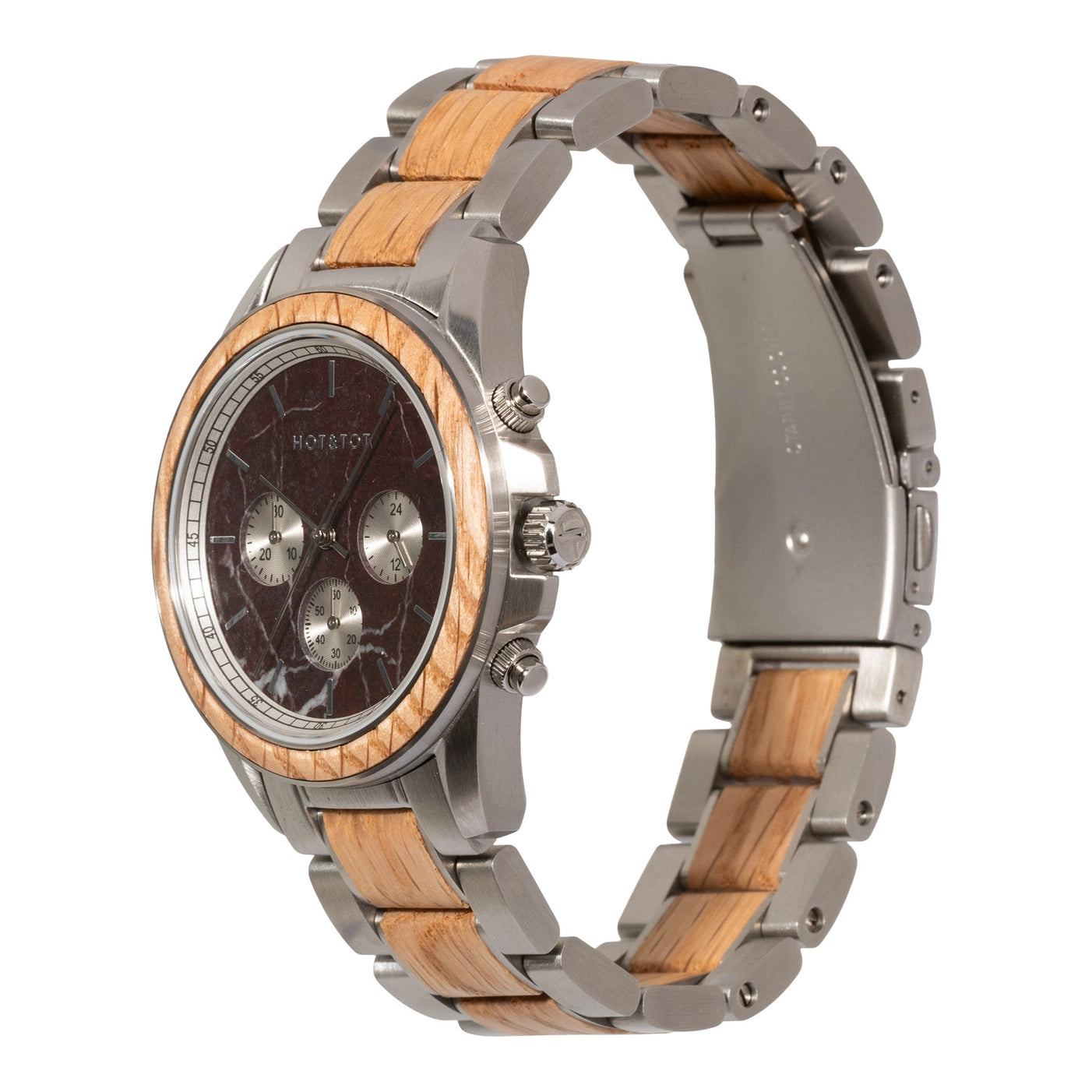 ROYAL OAK | Holzuhr für Herren | Marmor | Eiche | Nachhaltige Armbanduhr