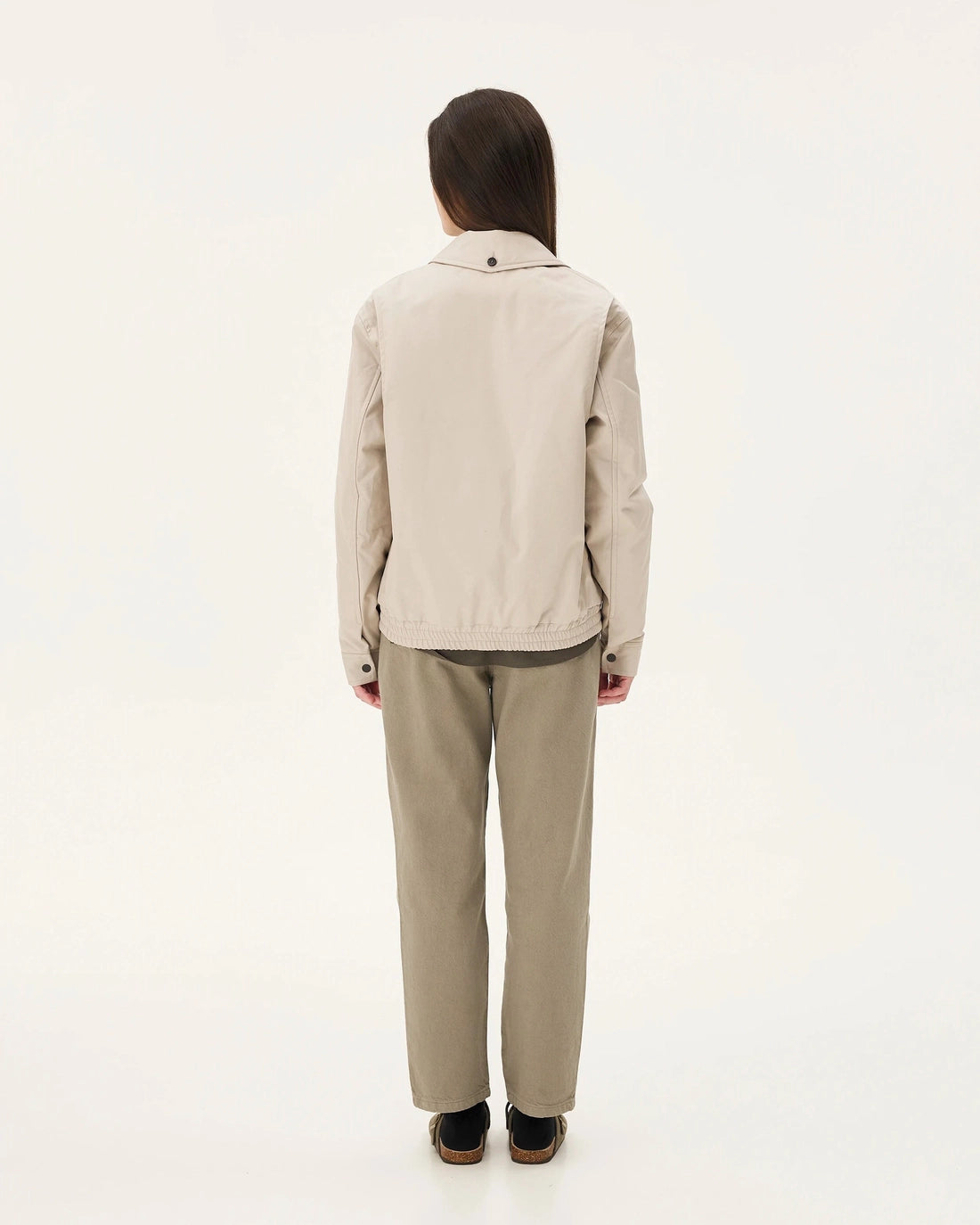 Nevada Daunenjacke – Beige | Wasserabweisend & gesteppt