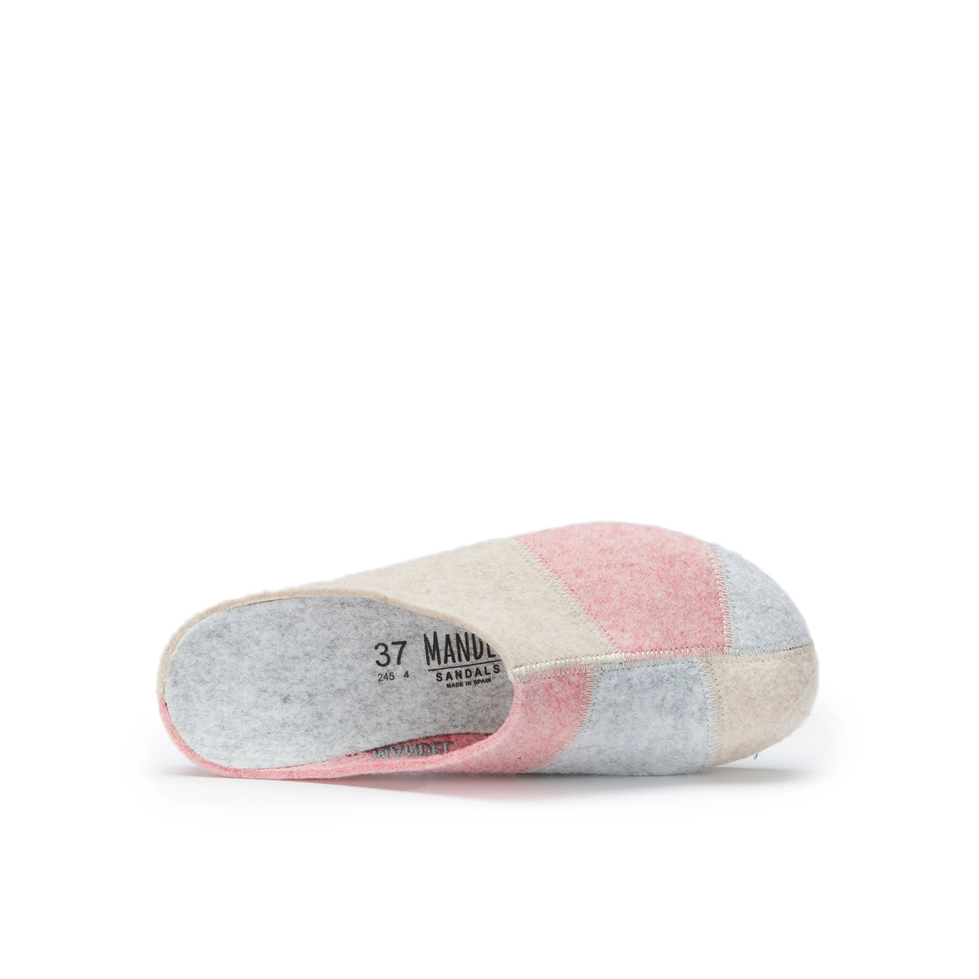 Pantoffel „ANGEL“ – Bequemer Filzhausschuh in Rosa