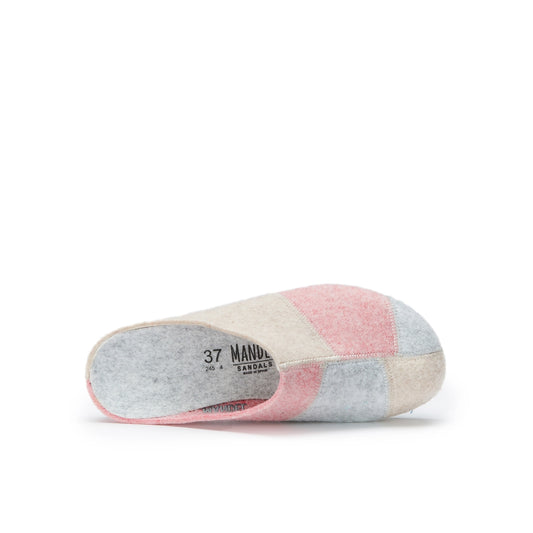 Pantoffel „ANGEL“ – Bequemer Filzhausschuh in Rosa