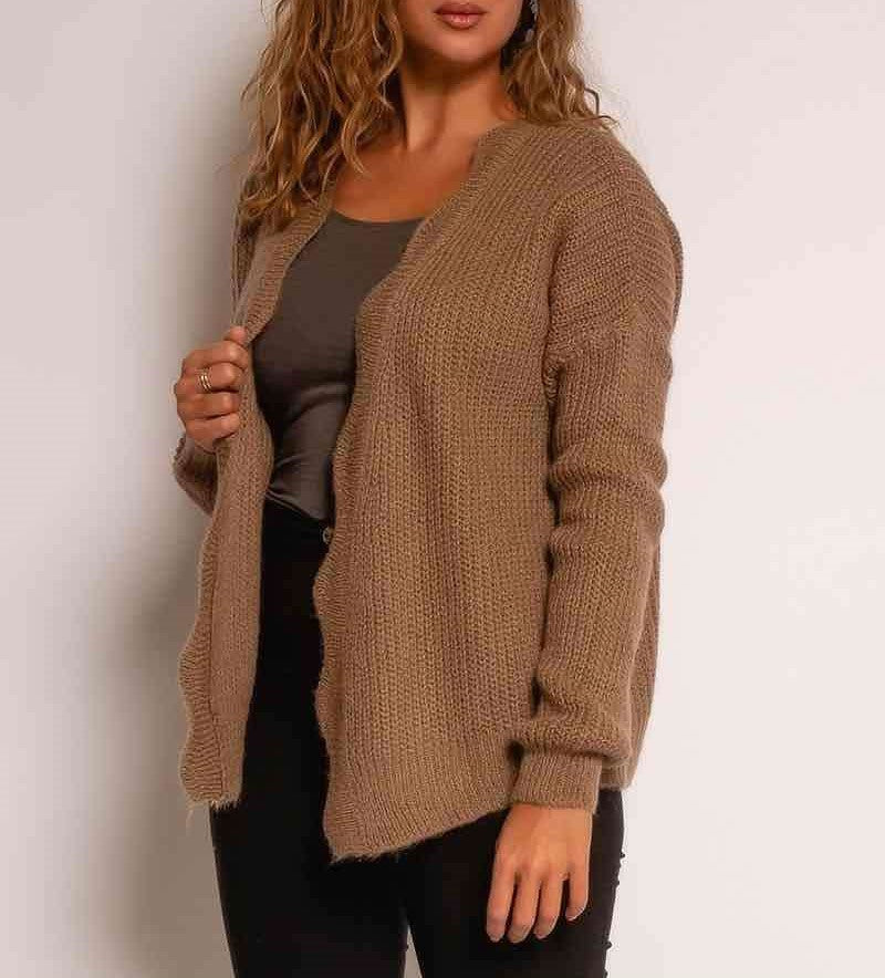 Weste mit Wellenschliff – One Size | Made in Italy