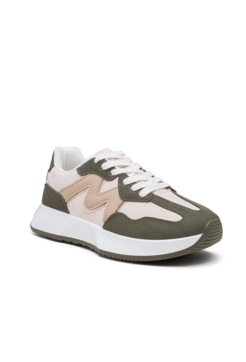 Damen-Sneaker mit dicker Sohle in mehreren Farben