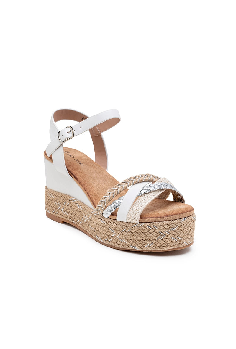 Keilsandalen aus Raffia – Eleganz und Komfort