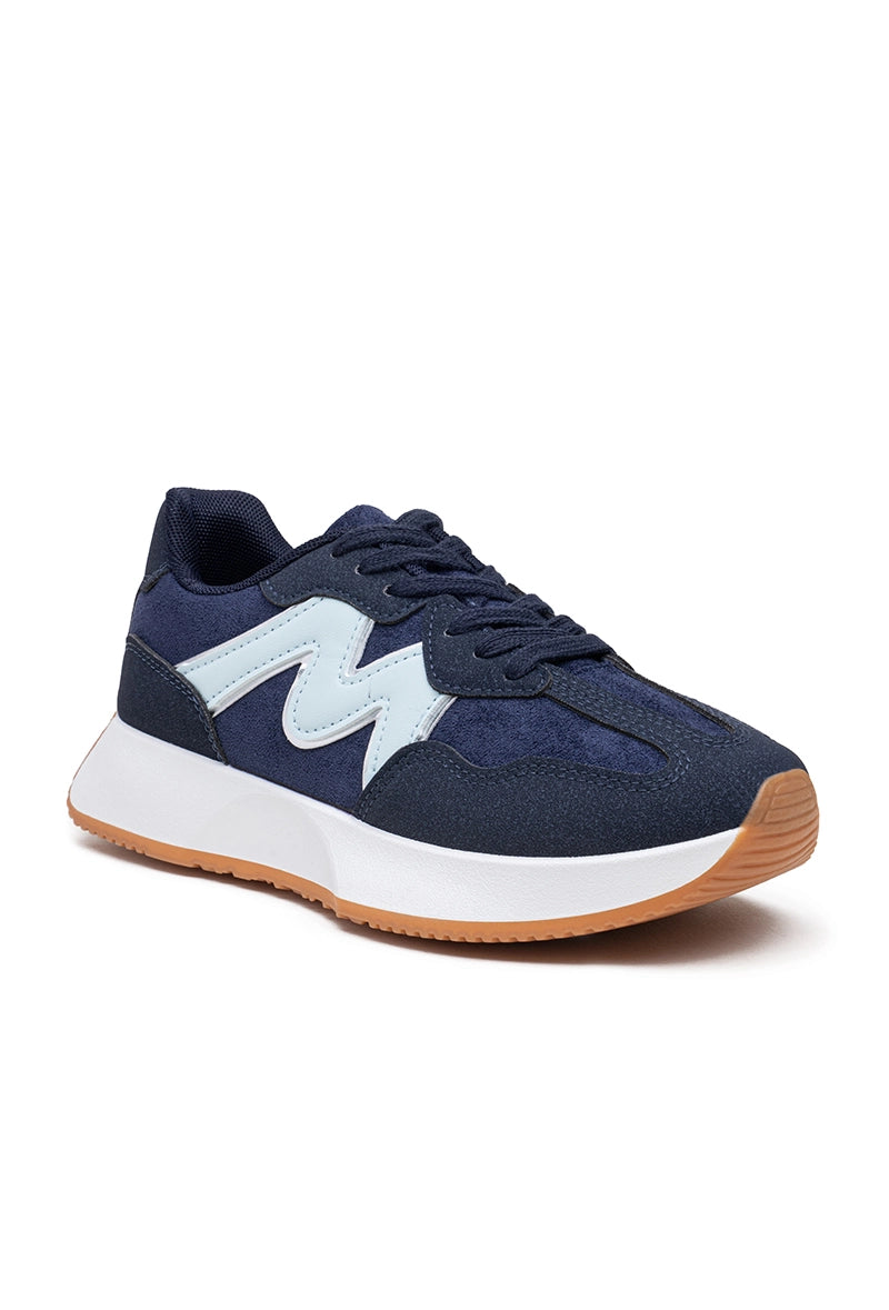 Damen-Sneaker mit dicker Sohle in mehreren Farben