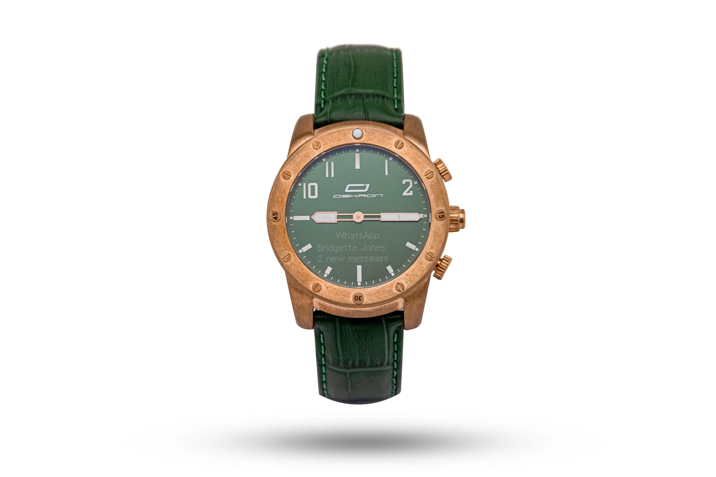 OSKRON II Patina – Stilvolle Damen-Schmuckuhr mit Smartwatch-Funktionen