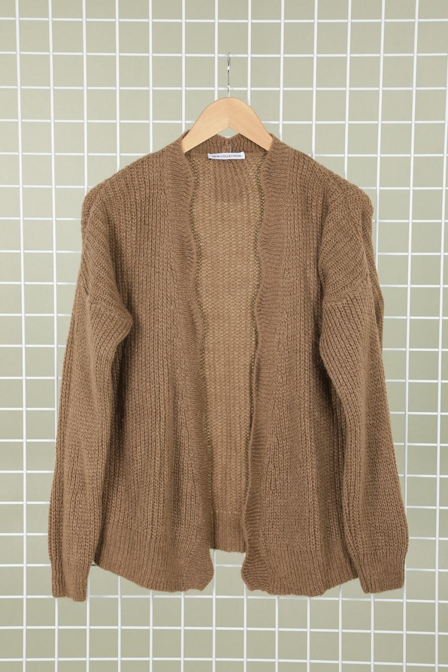 Weste mit Wellenschliff – One Size | Made in Italy