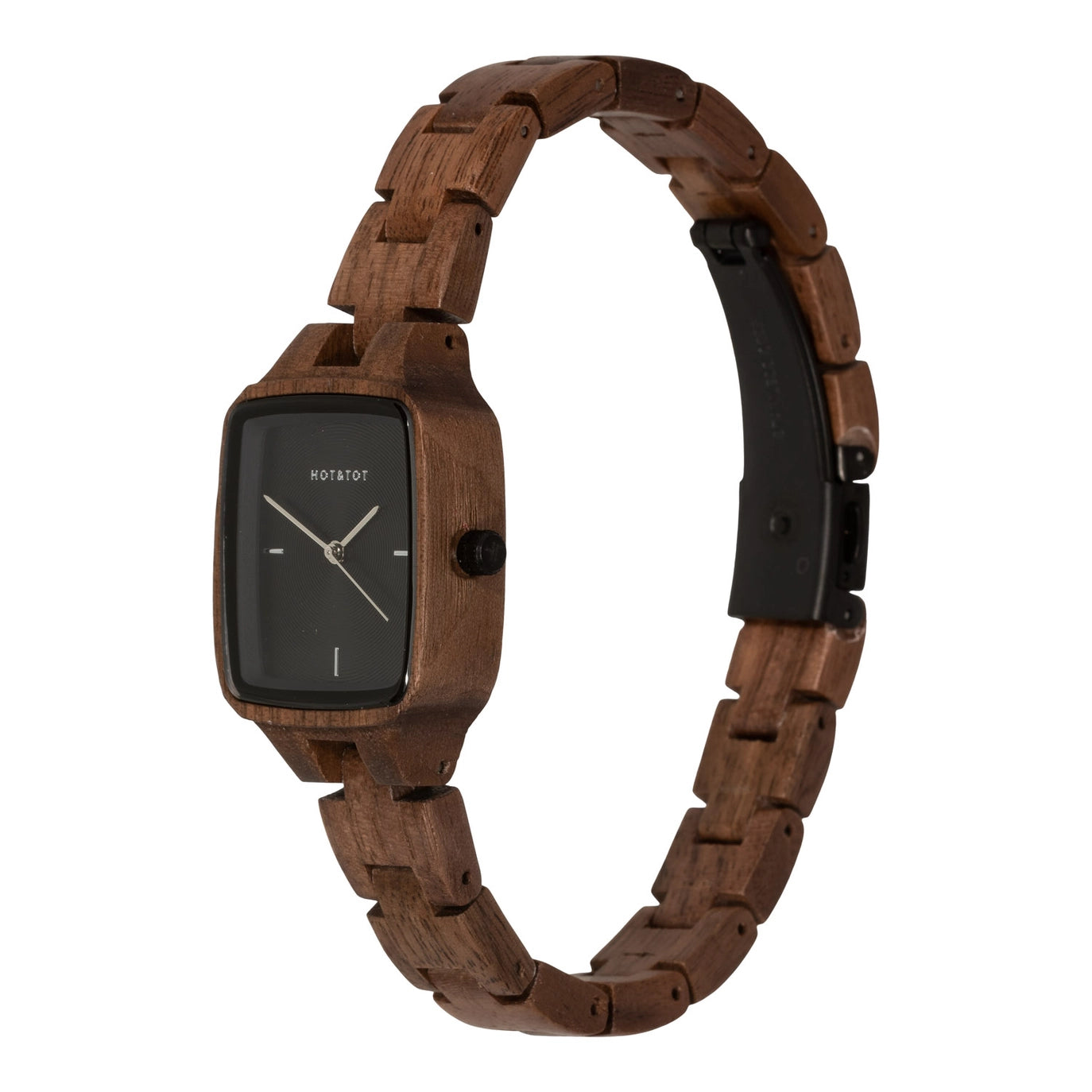 WODAN PETITE Armbanduhr | Holzuhr für Damen | Nachhaltig | Square