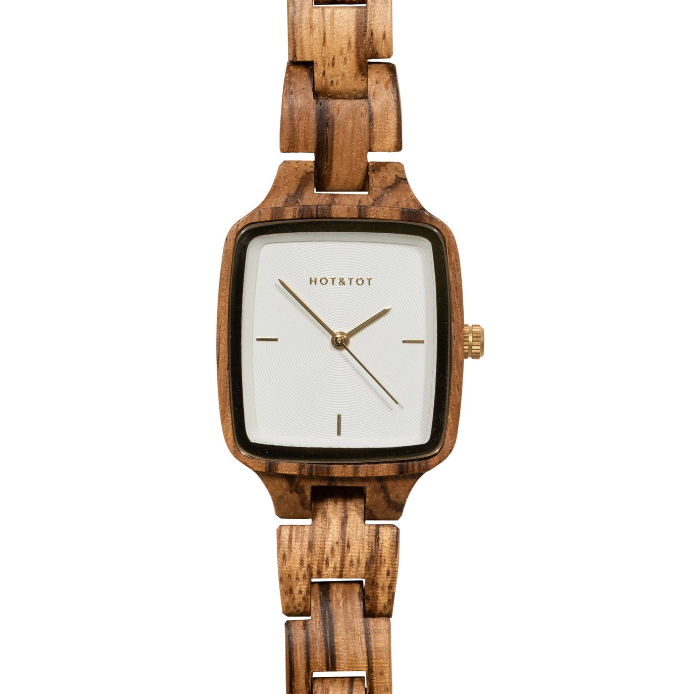 DONAR PETITE Armbanduhr | Holzuhr für Damen | Nachhaltig | Square