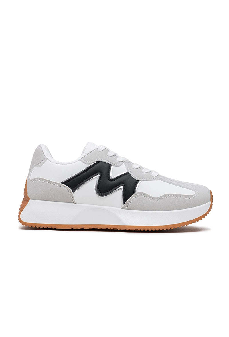 Damen-Sneaker mit dicker Sohle in mehreren Farben