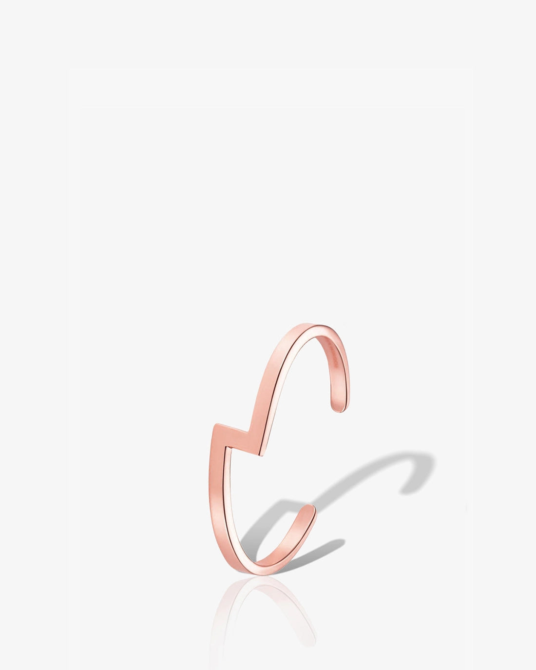 Leuchtendes Roségold – Blitz-Armband