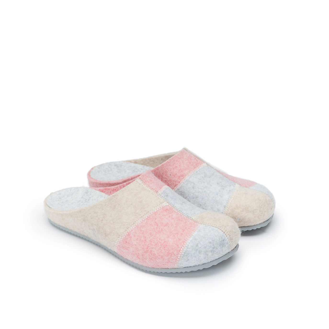 Pantoffel „ANGEL“ – Bequemer Filzhausschuh in Rosa