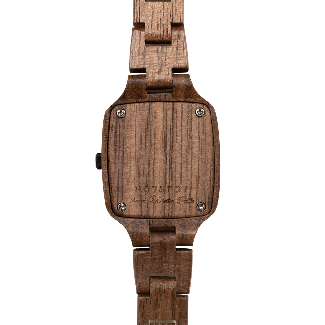 WODAN PETITE Armbanduhr | Holzuhr für Damen | Nachhaltig | Square
