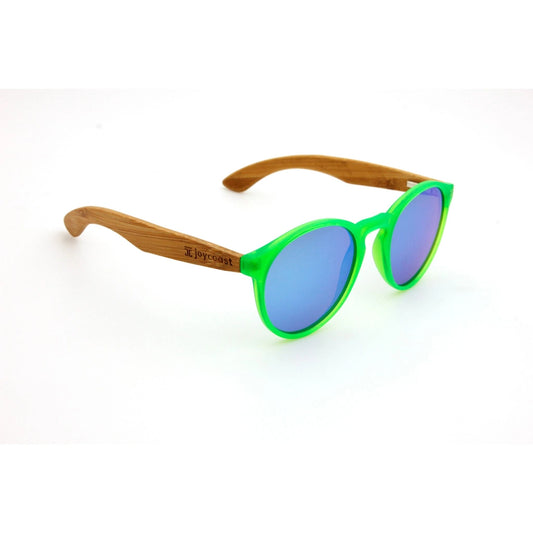 Stylische Kinder-Sonnenbrille mit Holzdetails – cool wie die Großen!